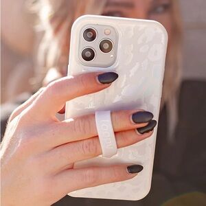 Loopy Case for iPhone XS Max Opal Leopard